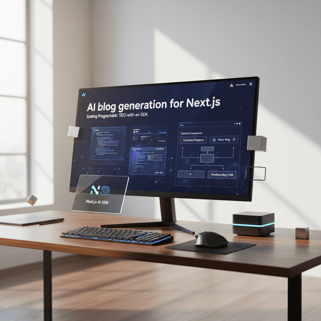 AI blog generation for Next.js: scaling programmatic SEO with an SDK