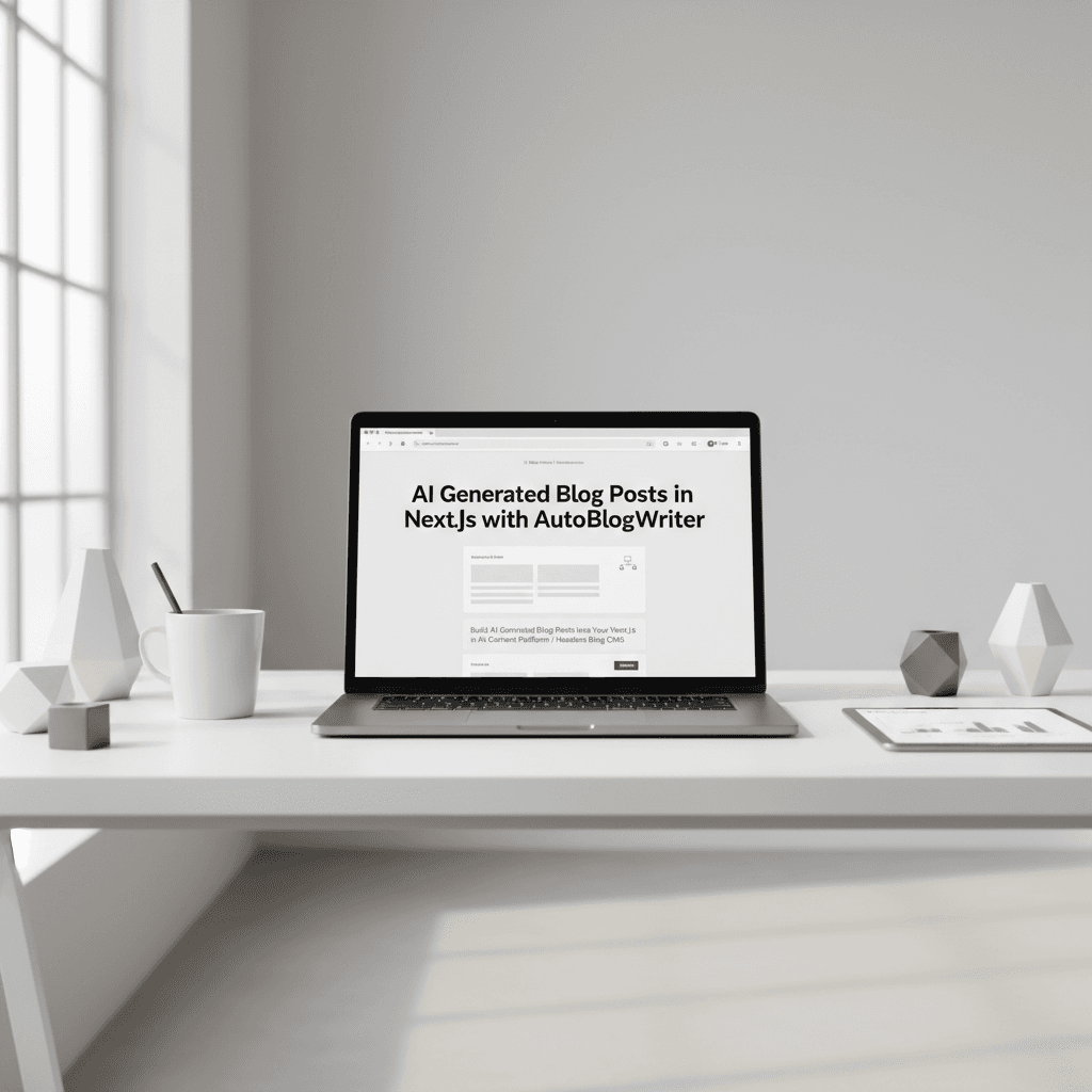 AI Generated Blog Posts in Next.js with AutoBlogWriter