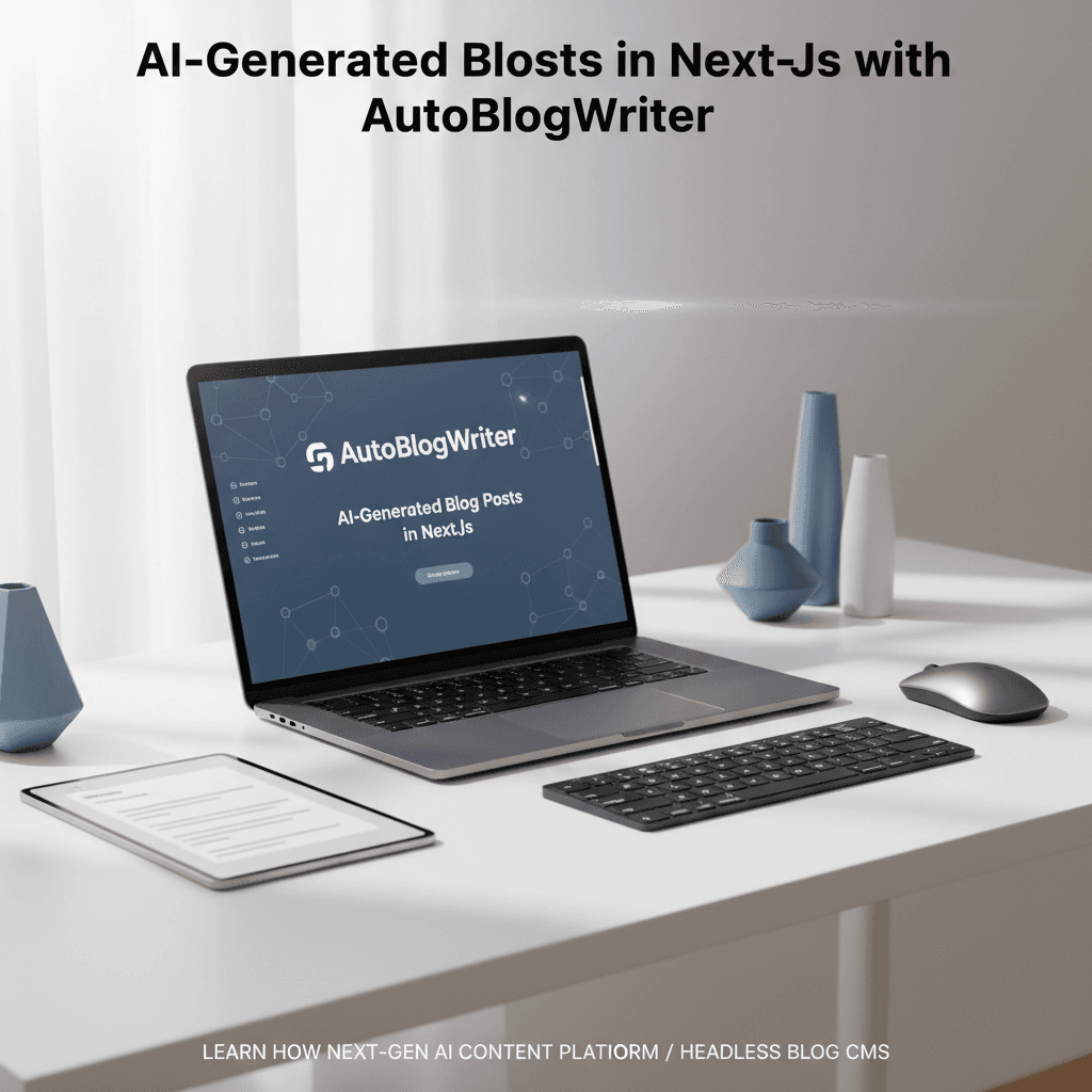 AI-Generated Blog Posts in Next.js with AutoBlogWriter
