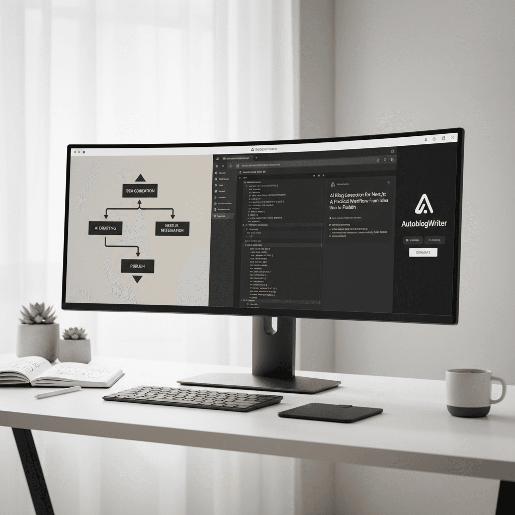 AI Blog Generation for Next.js: A Practical Workflow From Idea to Publish