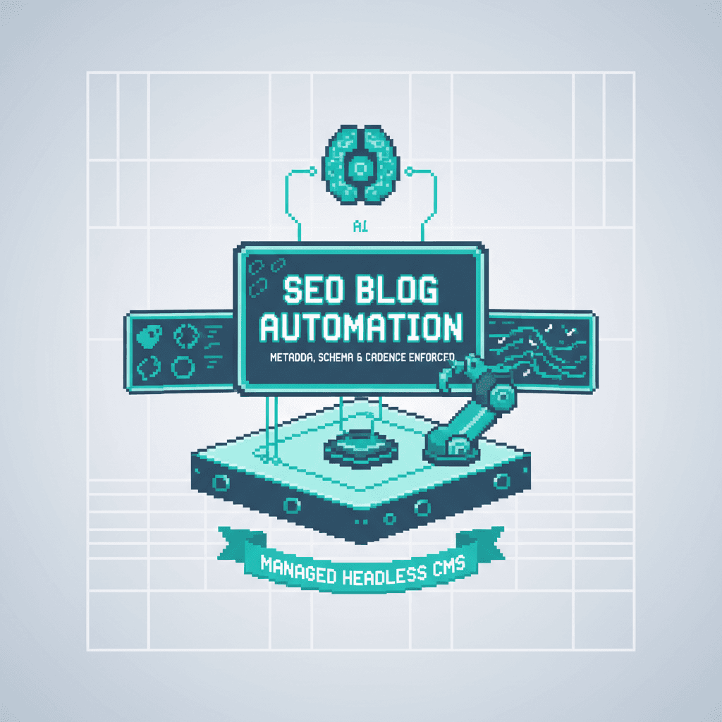 SEO Blog Automation That Enforces Metadata, Schema, and Cadence