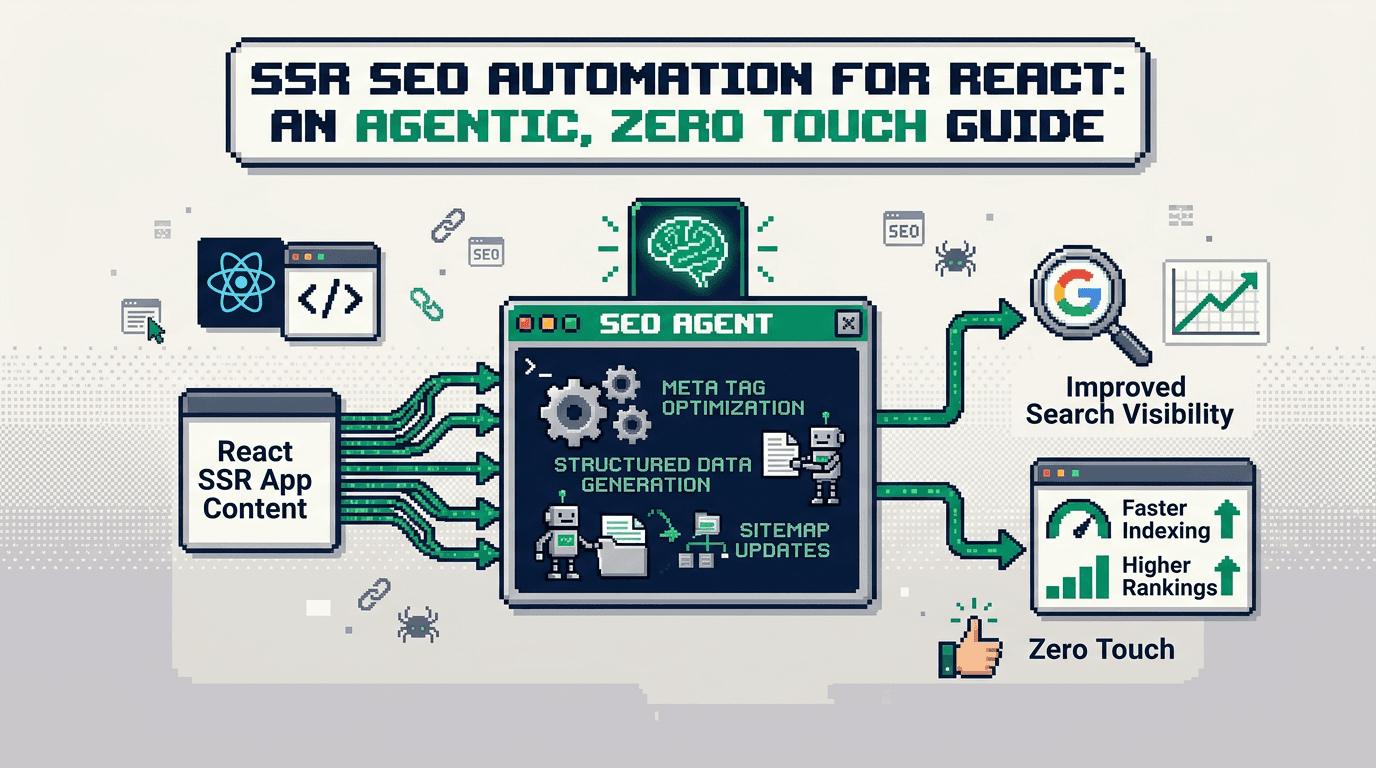SSR SEO Automation for React: An Agentic, Zero Touch Guide