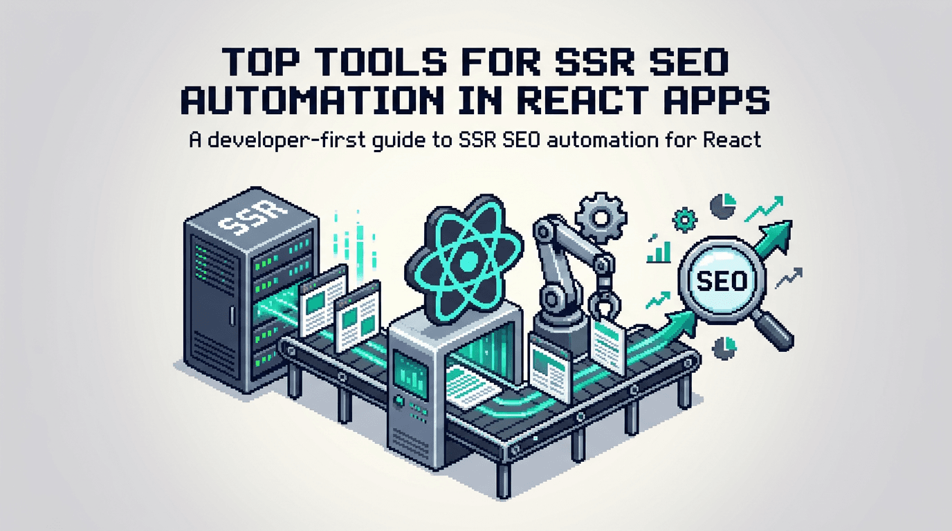Top tools for SSR SEO automation in React apps