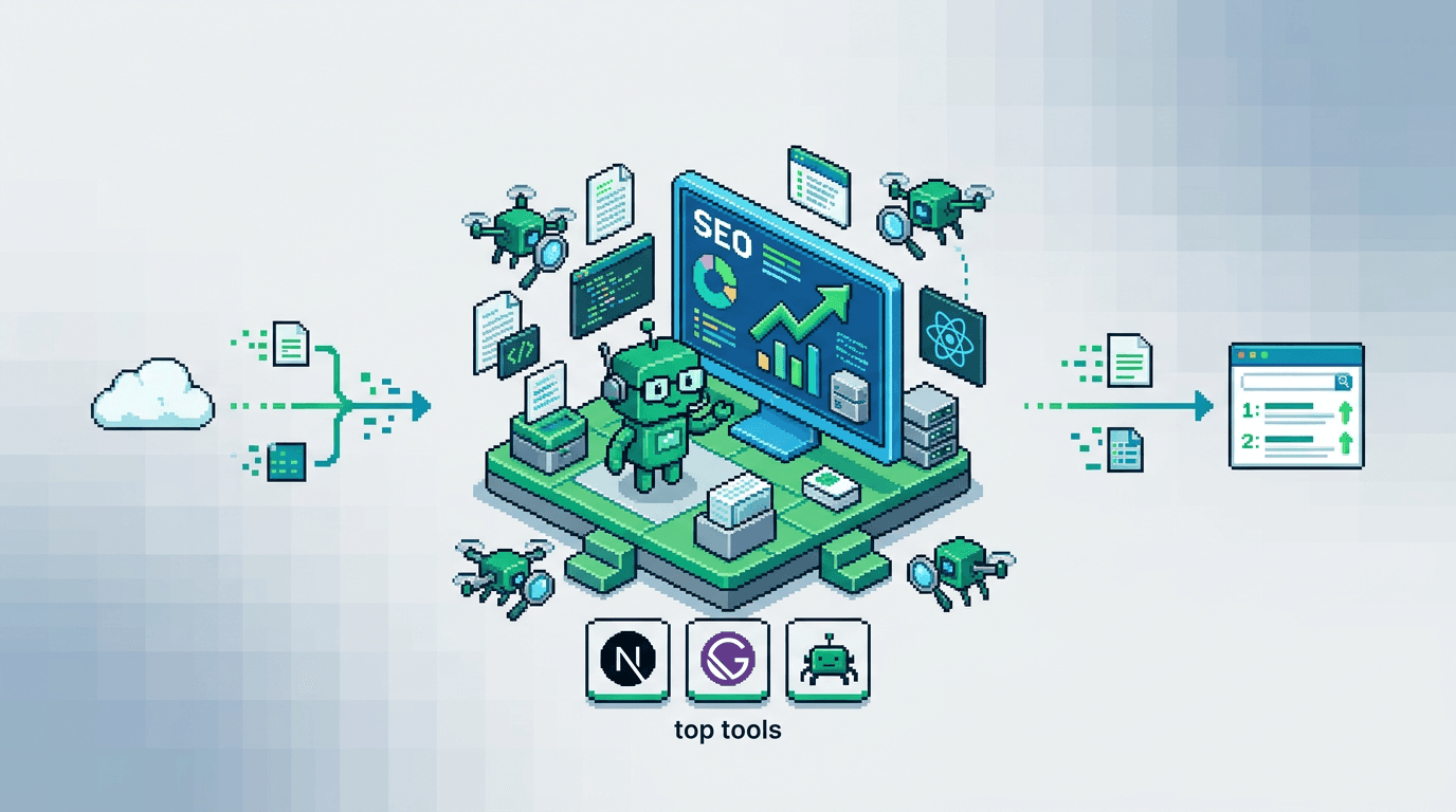 SSR SEO automation for React blogs: top tools and an agentic approach