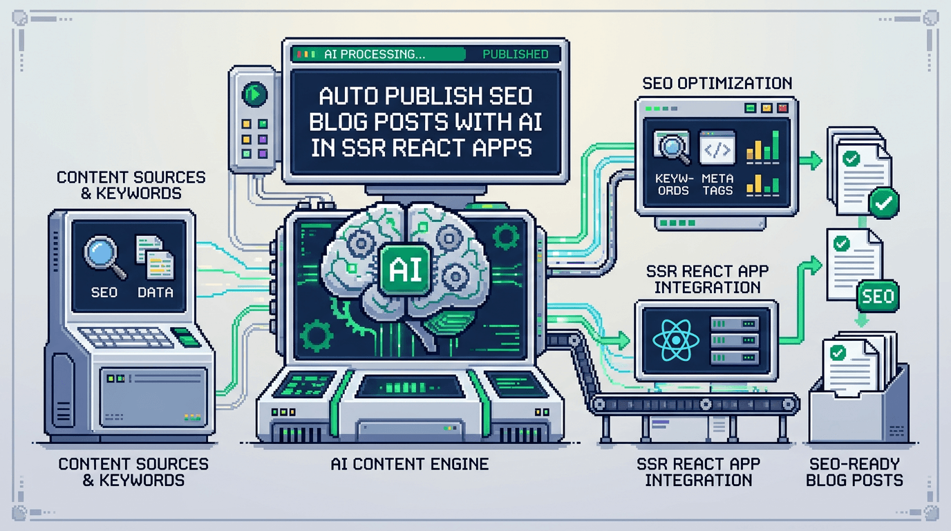 Auto Publish SEO Blog Posts with AI in SSR React Apps