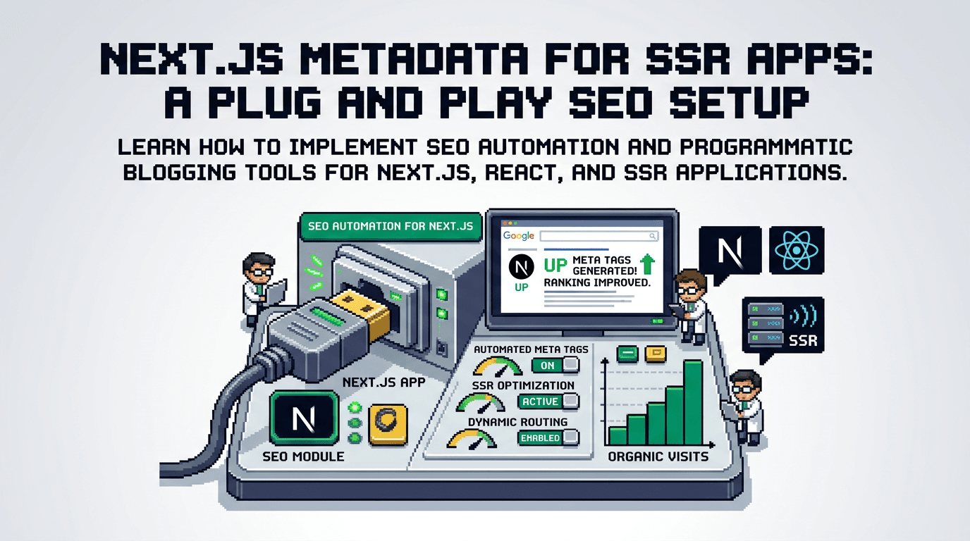 Next.js Metadata API: Complete SEO Setup Guide