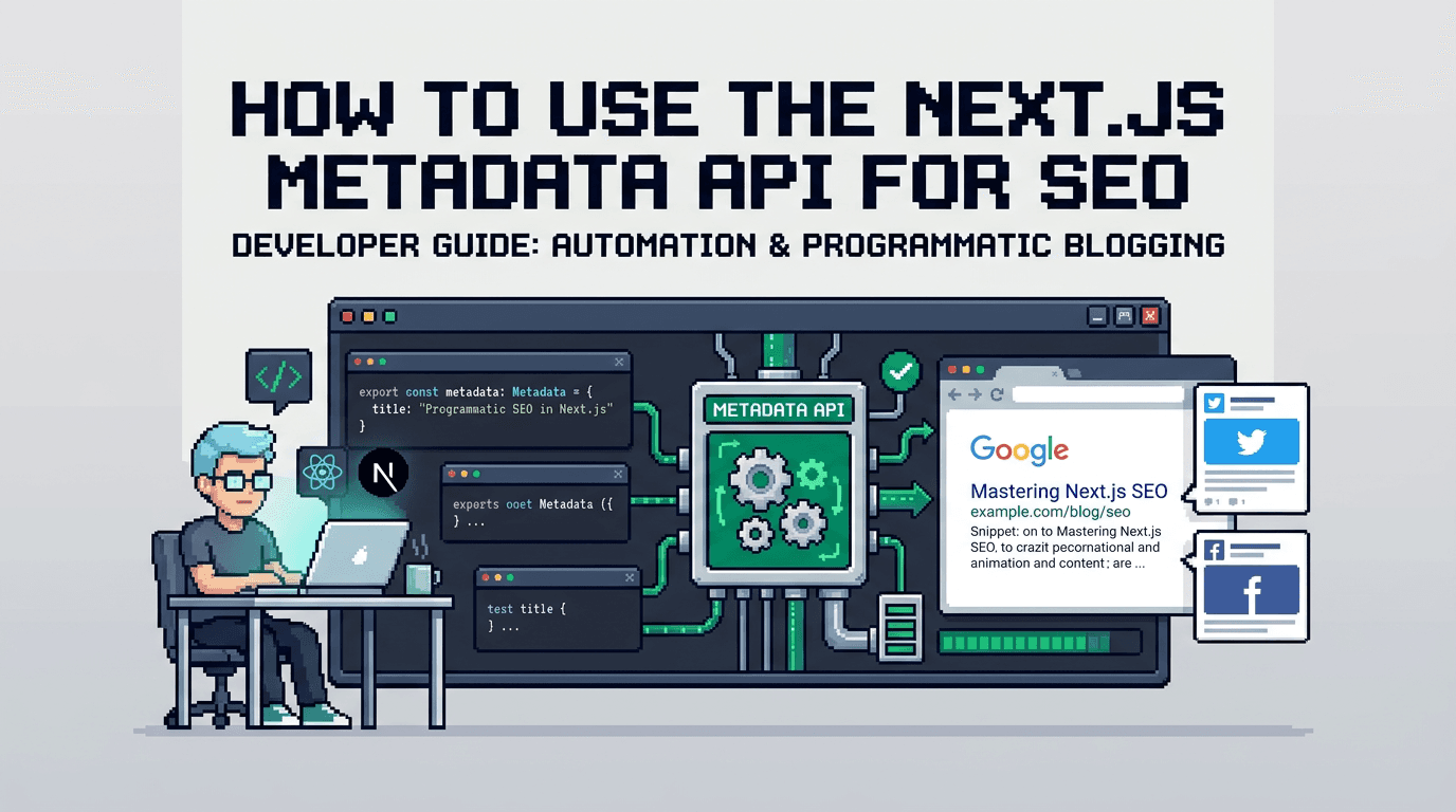 How to Use the Next.js Metadata API for SEO