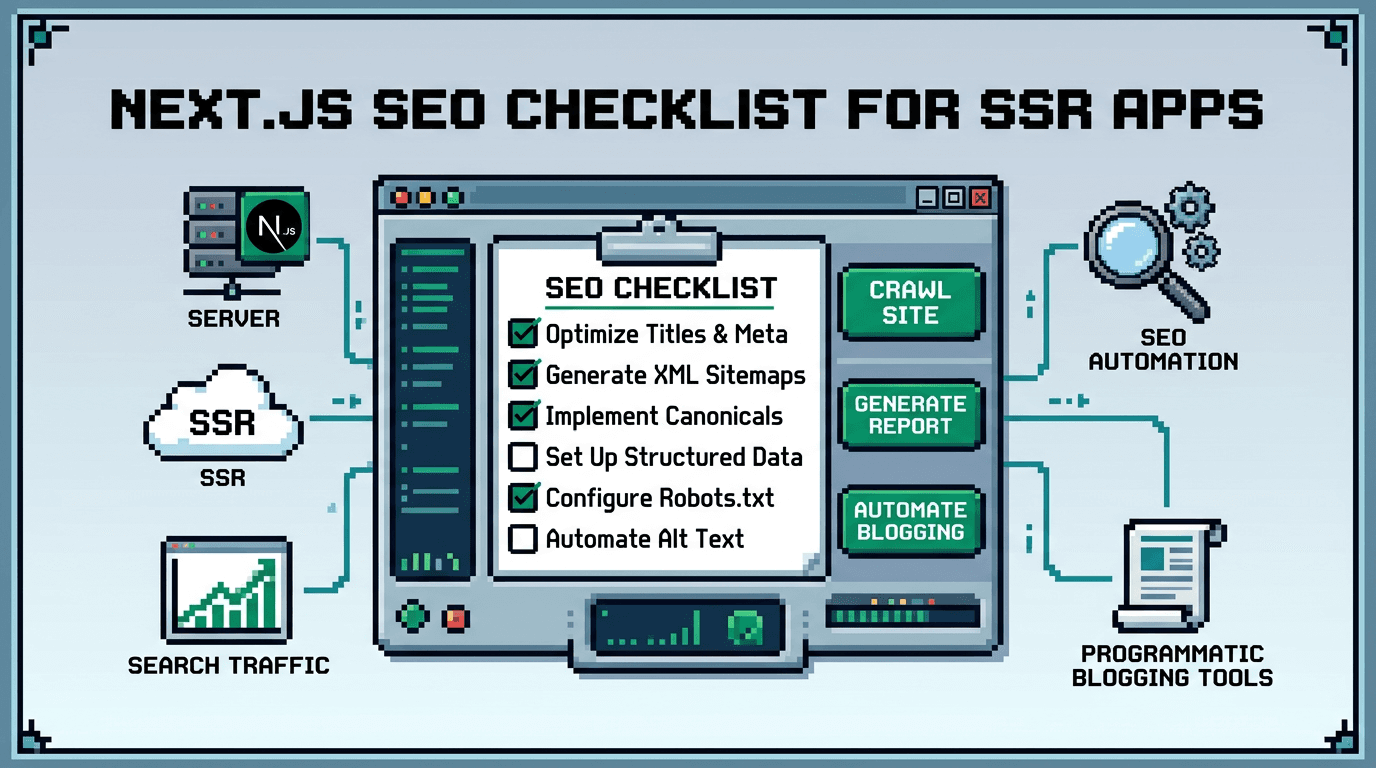 Next.js SEO Checklist for SSR Apps