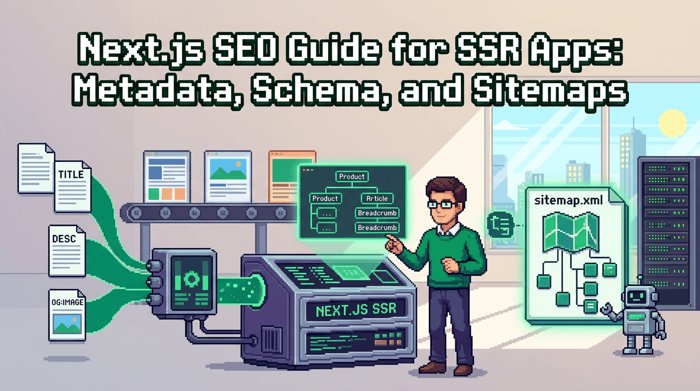 Next.js SEO Guide for SSR Apps: Metadata, Schema, and Sitemaps