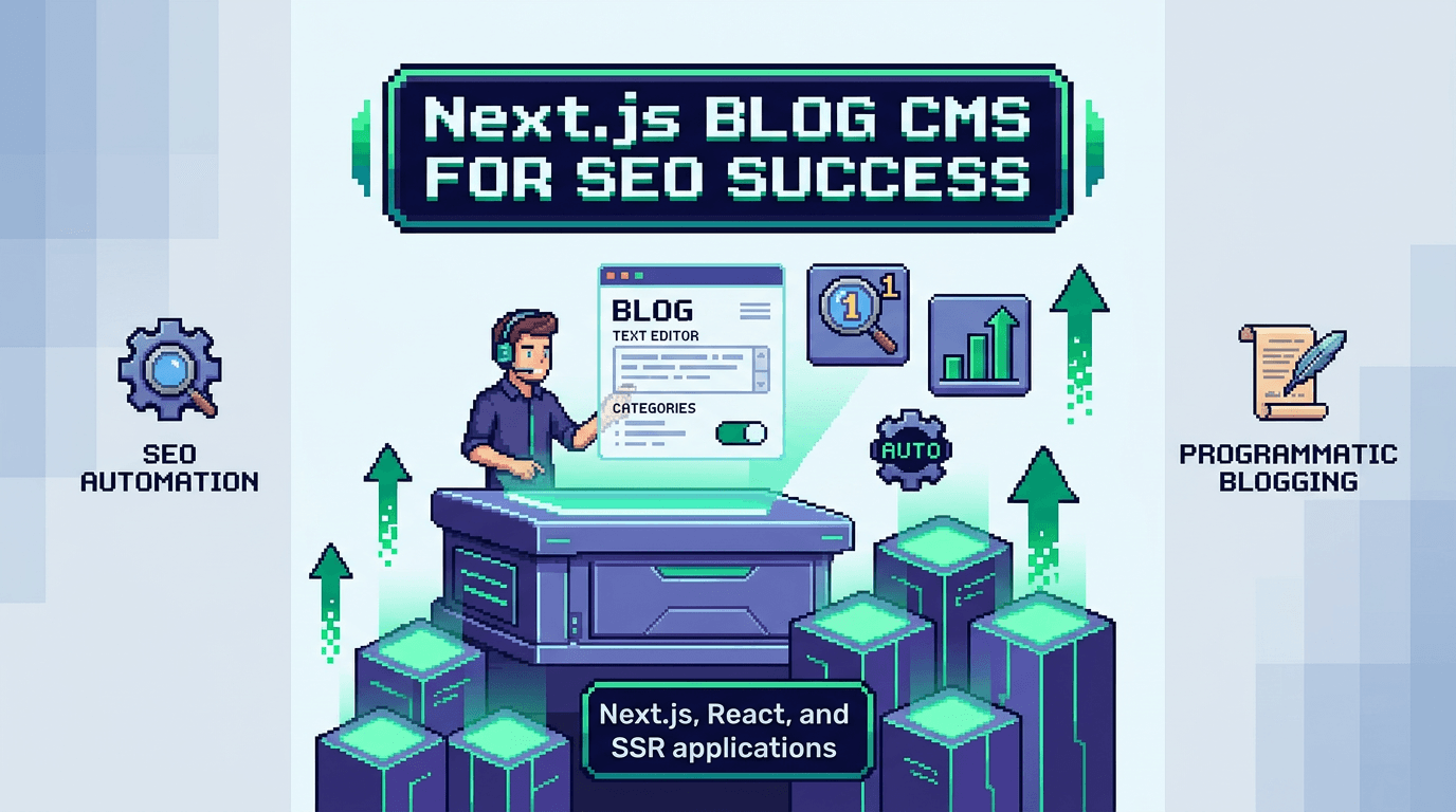 How to set up a Next.js blog CMS for SEO success