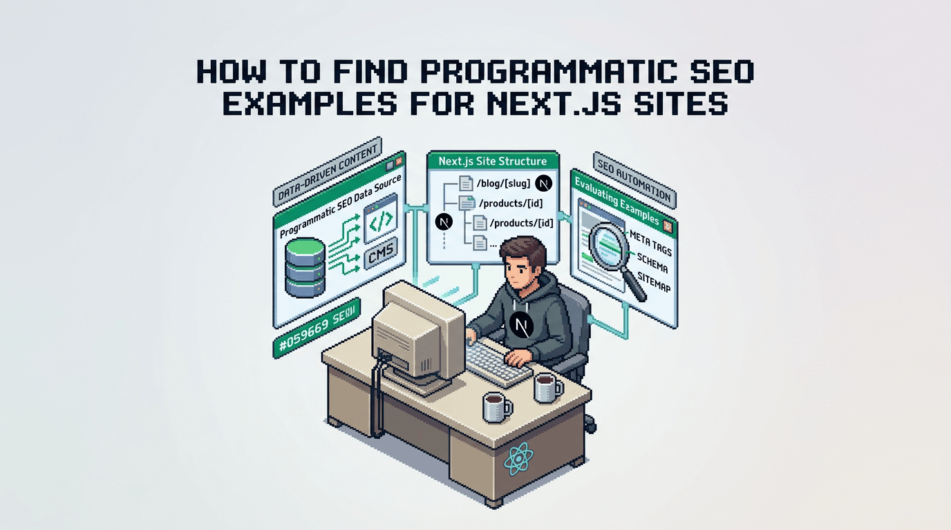 How to Find Programmatic SEO Examples for Next.js Sites
