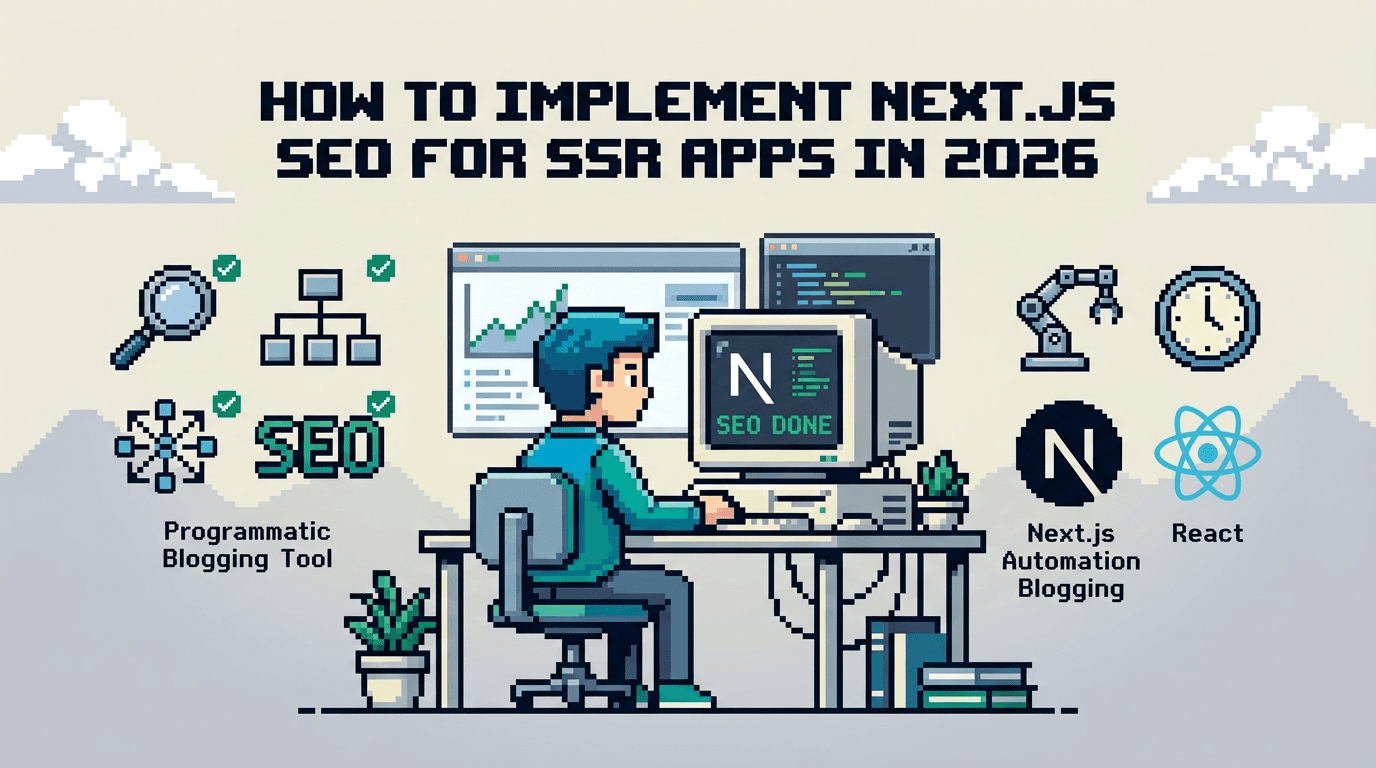 How to Implement Next.js SEO for SSR Apps in 2026