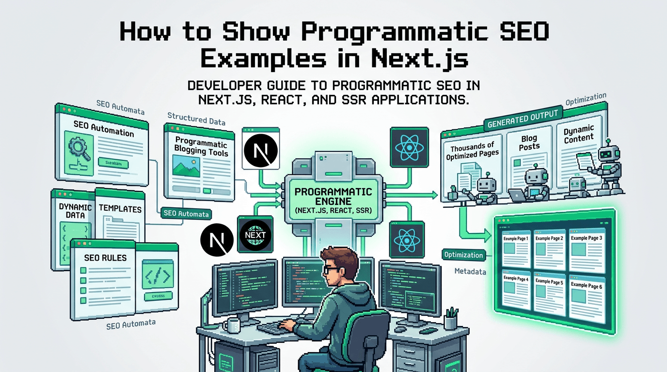 How to Show Programmatic SEO Examples in Next.js