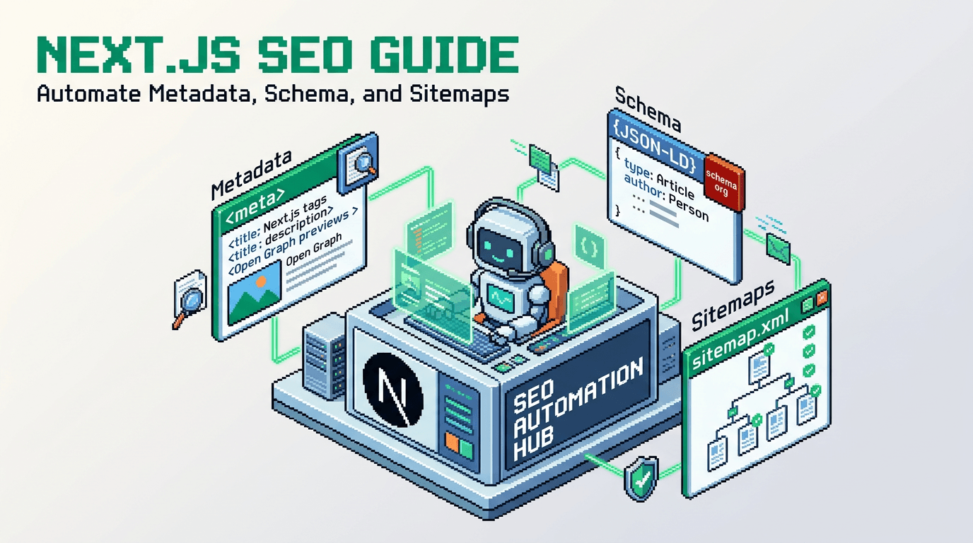 Next.js SEO Guide: Automate Metadata, Schema, and Sitemaps