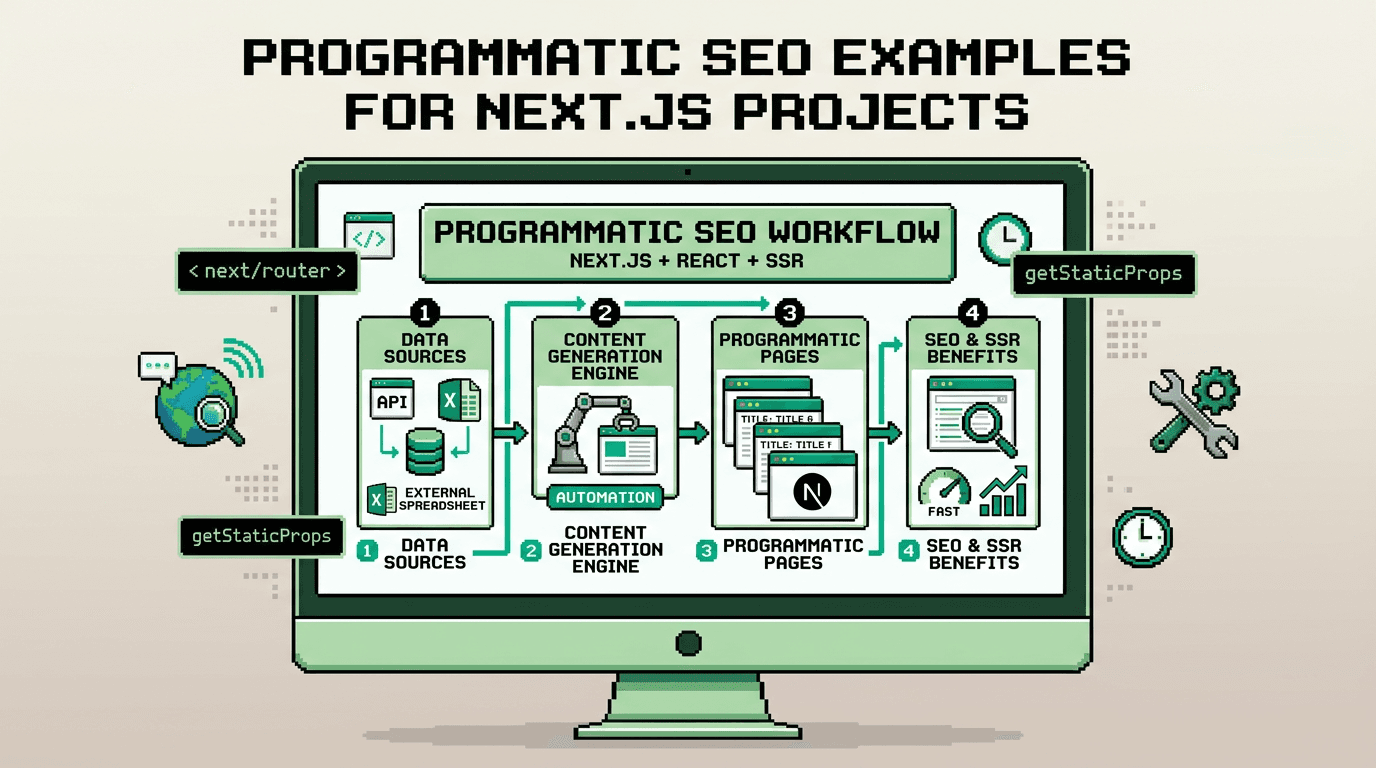 Programmatic SEO examples for Next.js projects