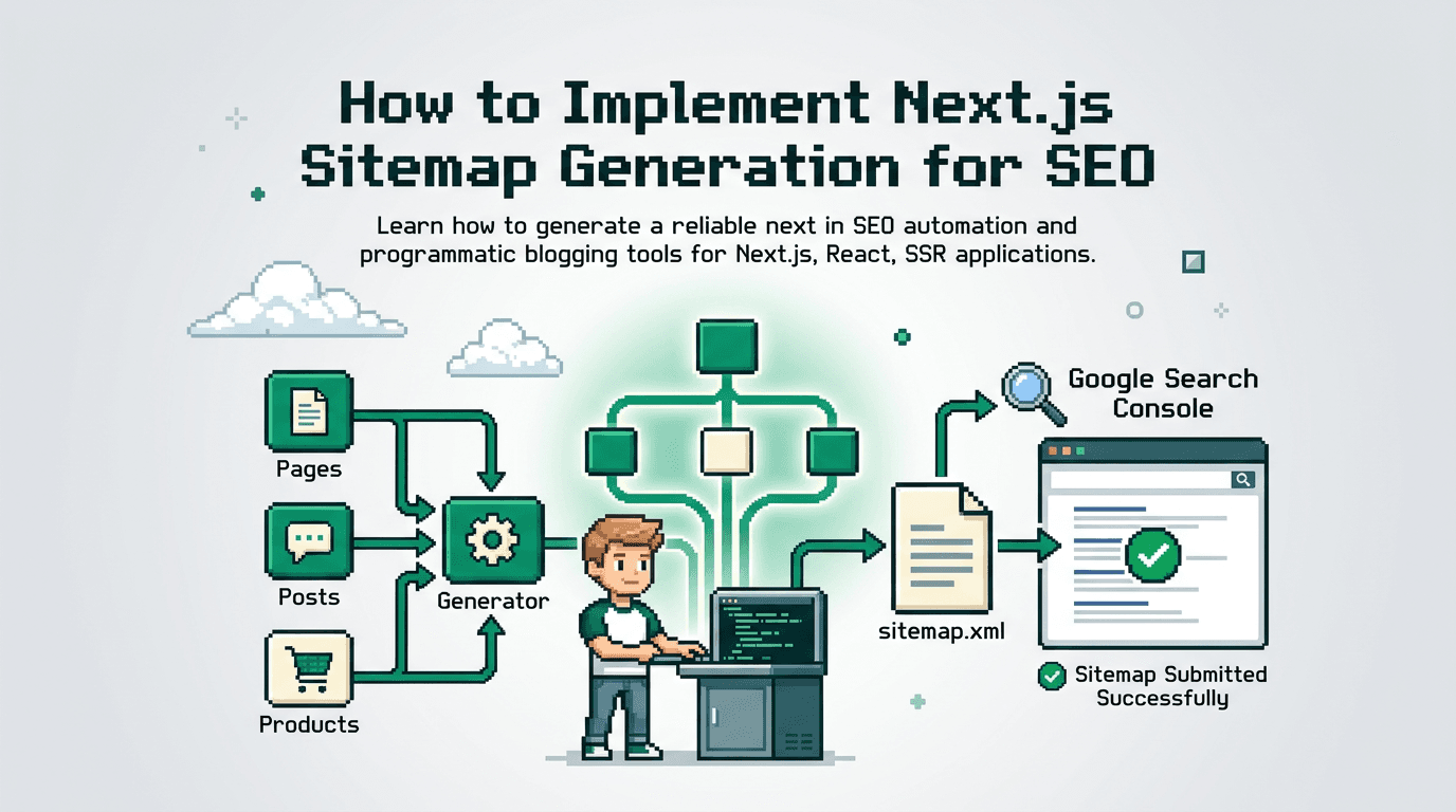 How to Implement Next.js Sitemap Generation for SEO
