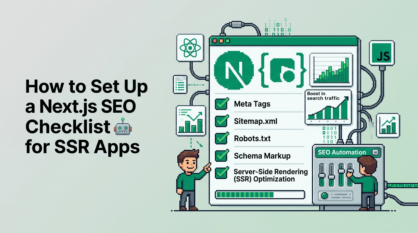 How to Set Up a Next.js SEO Checklist for SSR Apps