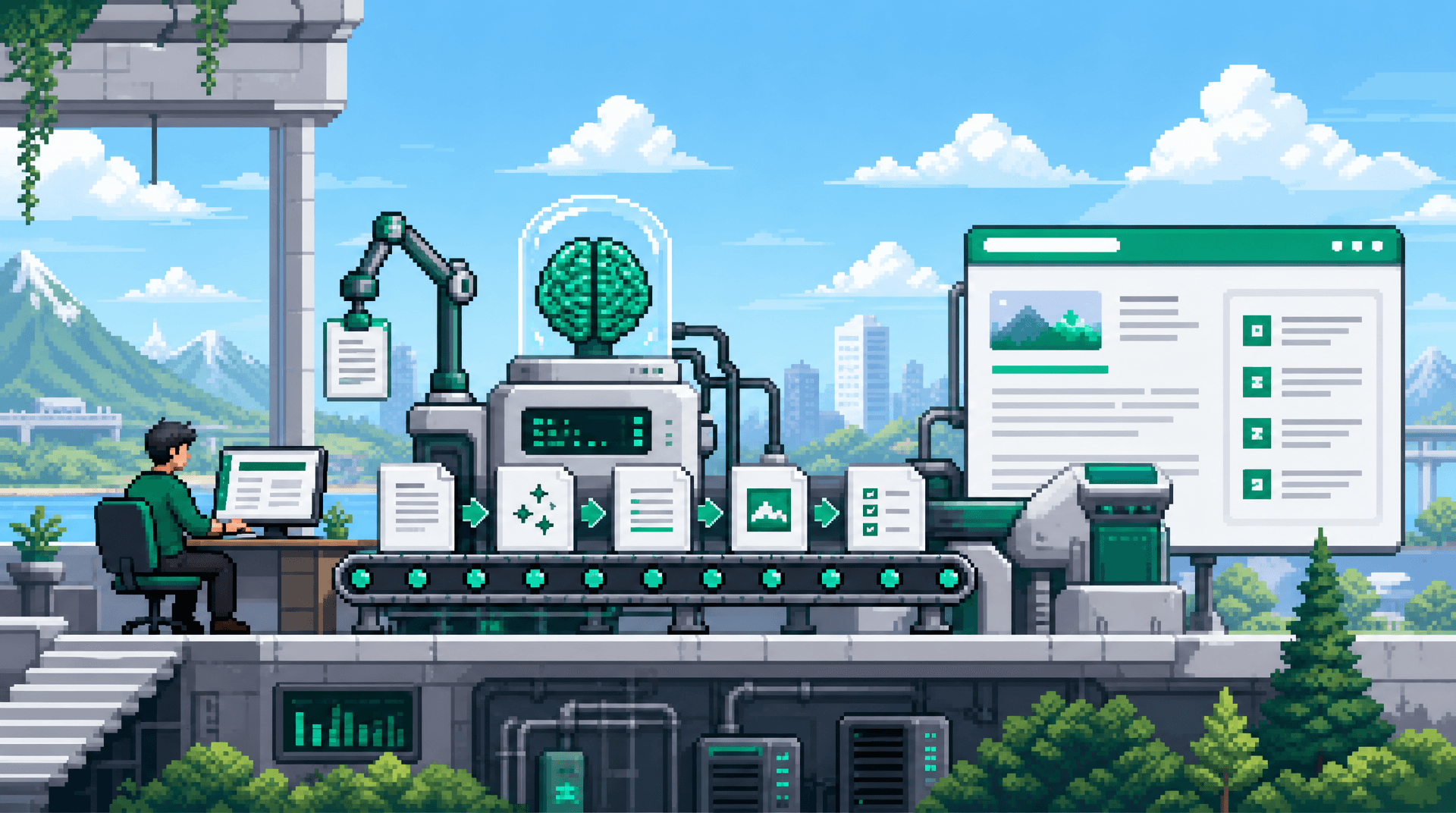 How to Build an AI-Generated Content Workflow for SaaS SEO